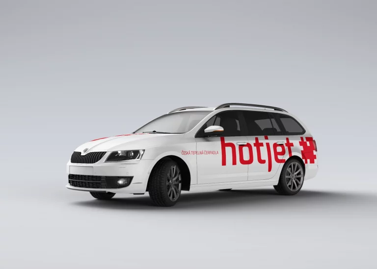 HOTJET - polep služebního vozu